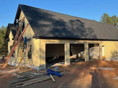 Residential Roofing Installation using Architectural shingles by BROCK BUILDERS 