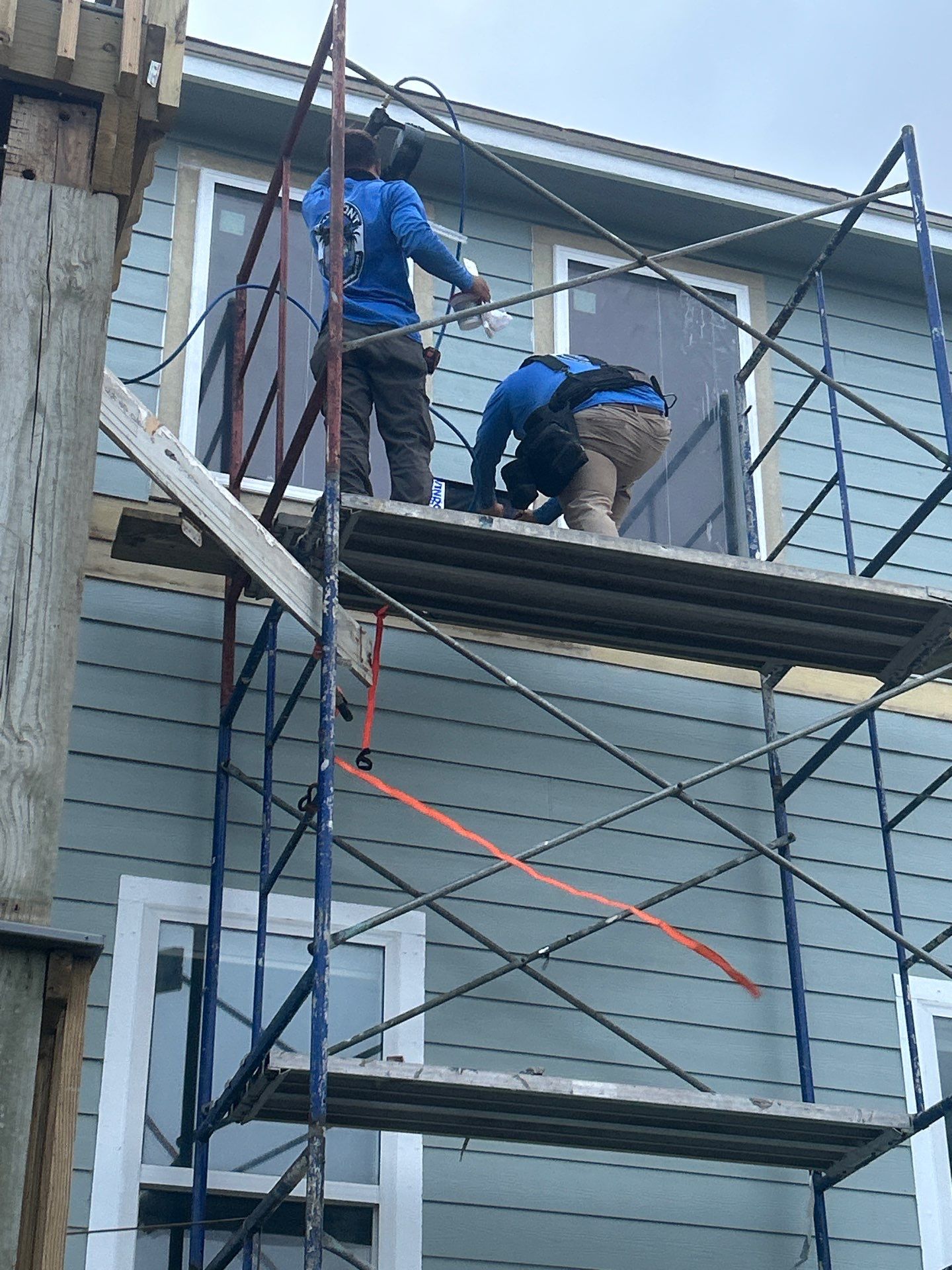 Port A Beachfront Multilevel Deck by Bayfront Roofing and Construction