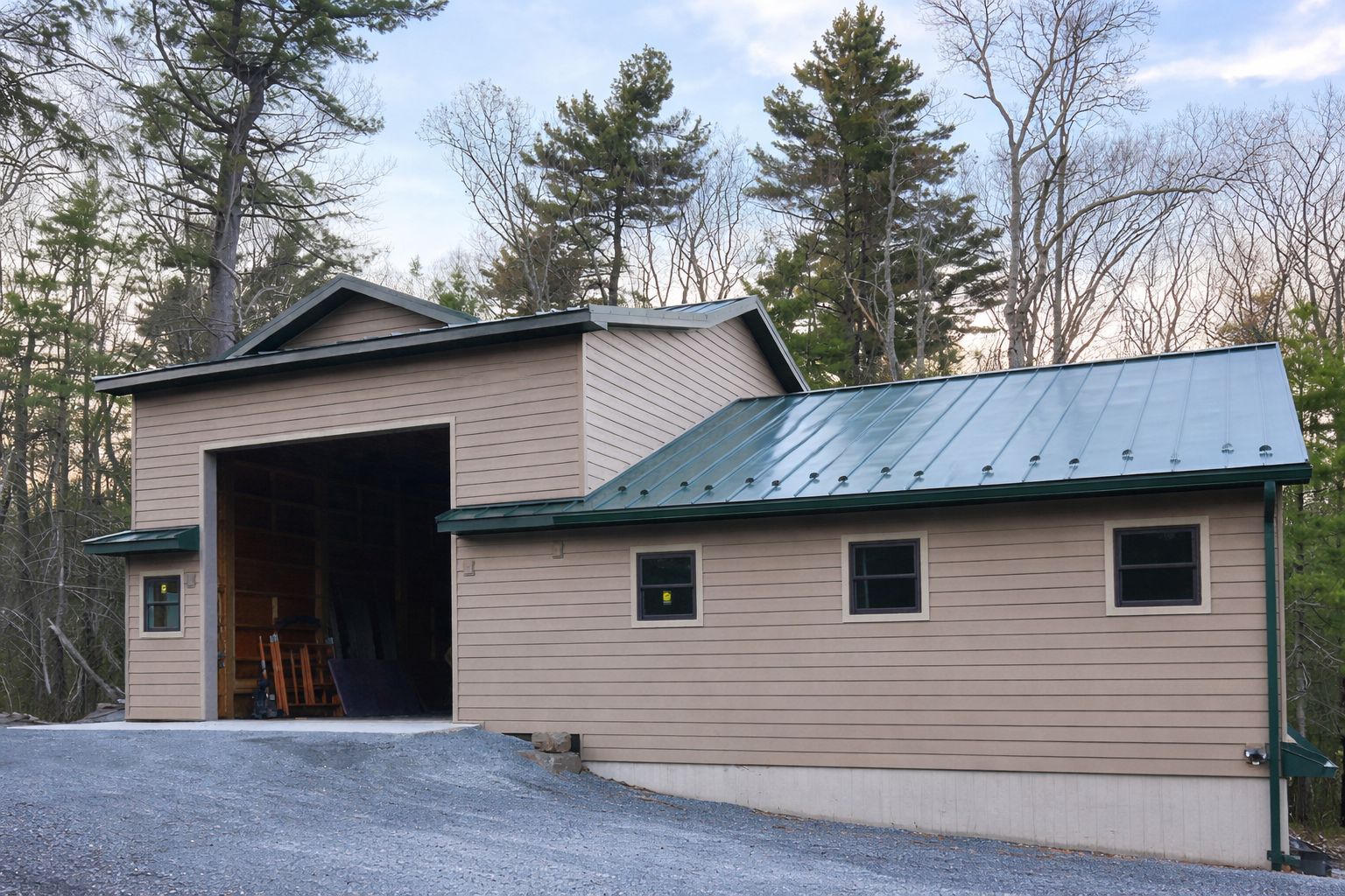 ABSeam Metal Roof by Esh Builders