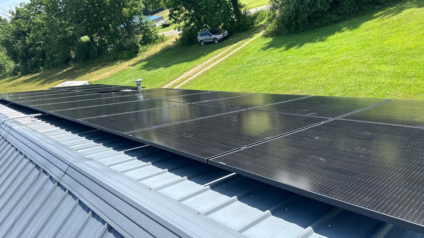 Solar Panel Installation Port Crane New York by Infinity Solar Systems
