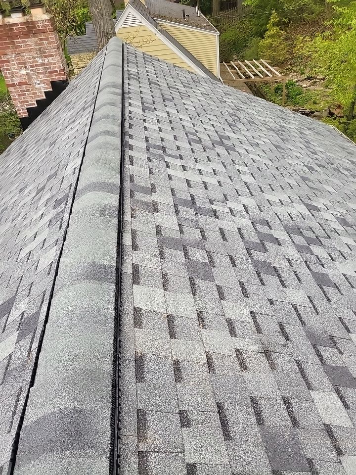 ATLAS PINNACLE COLOR: HEARTHSTONE DRIP EDGE: WHITE by Eagle Eye Roofing