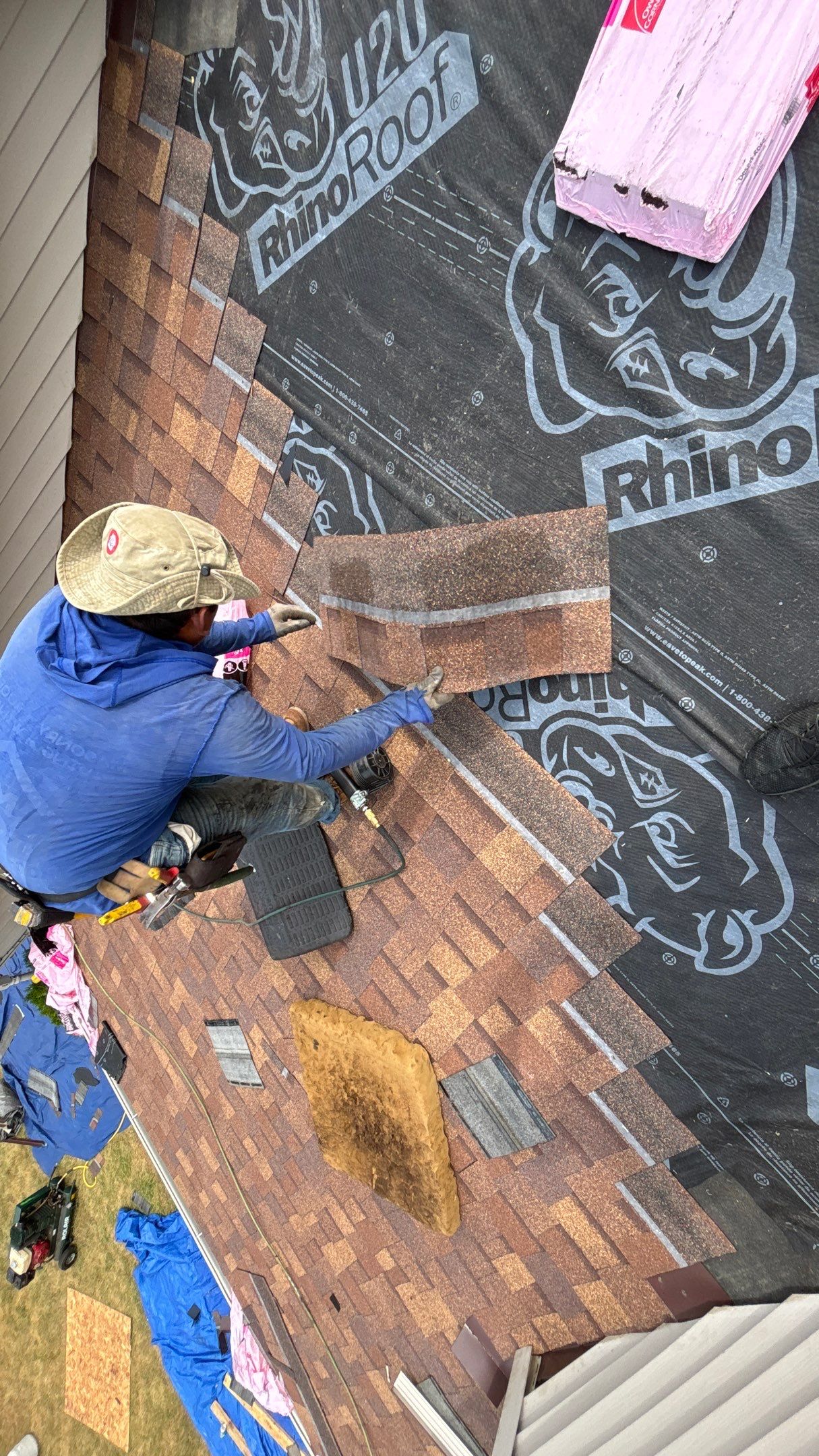 Roof Replacement using Owens Corning Tru Definitions by 180 Contractors