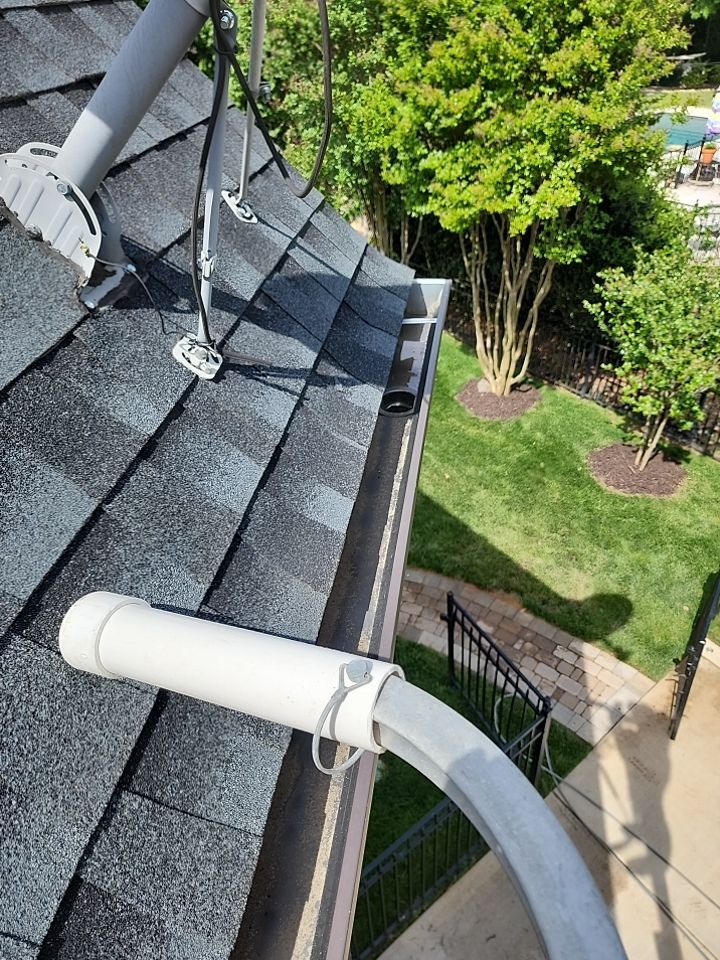 House Wash using cleaner by Power Wash Masters LLC