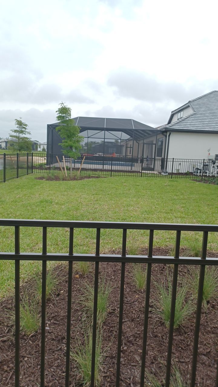 Nokomis, FL 4ft. Tall 3-Rail Bronze Aluminum  by Asap fence and gates, LLC