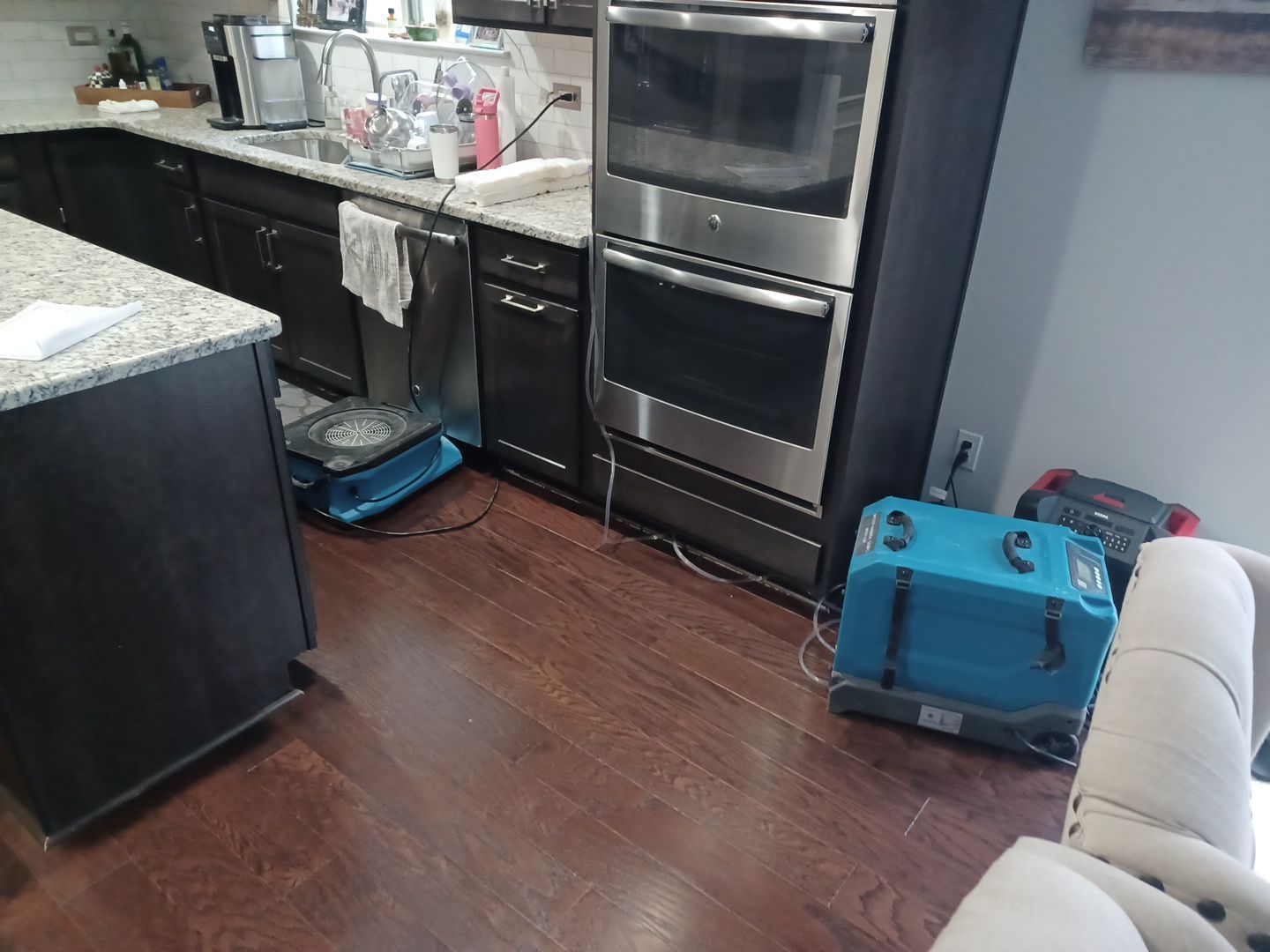 Project in West Bloomfield by EzDry Water Mitigation & Property Restoration