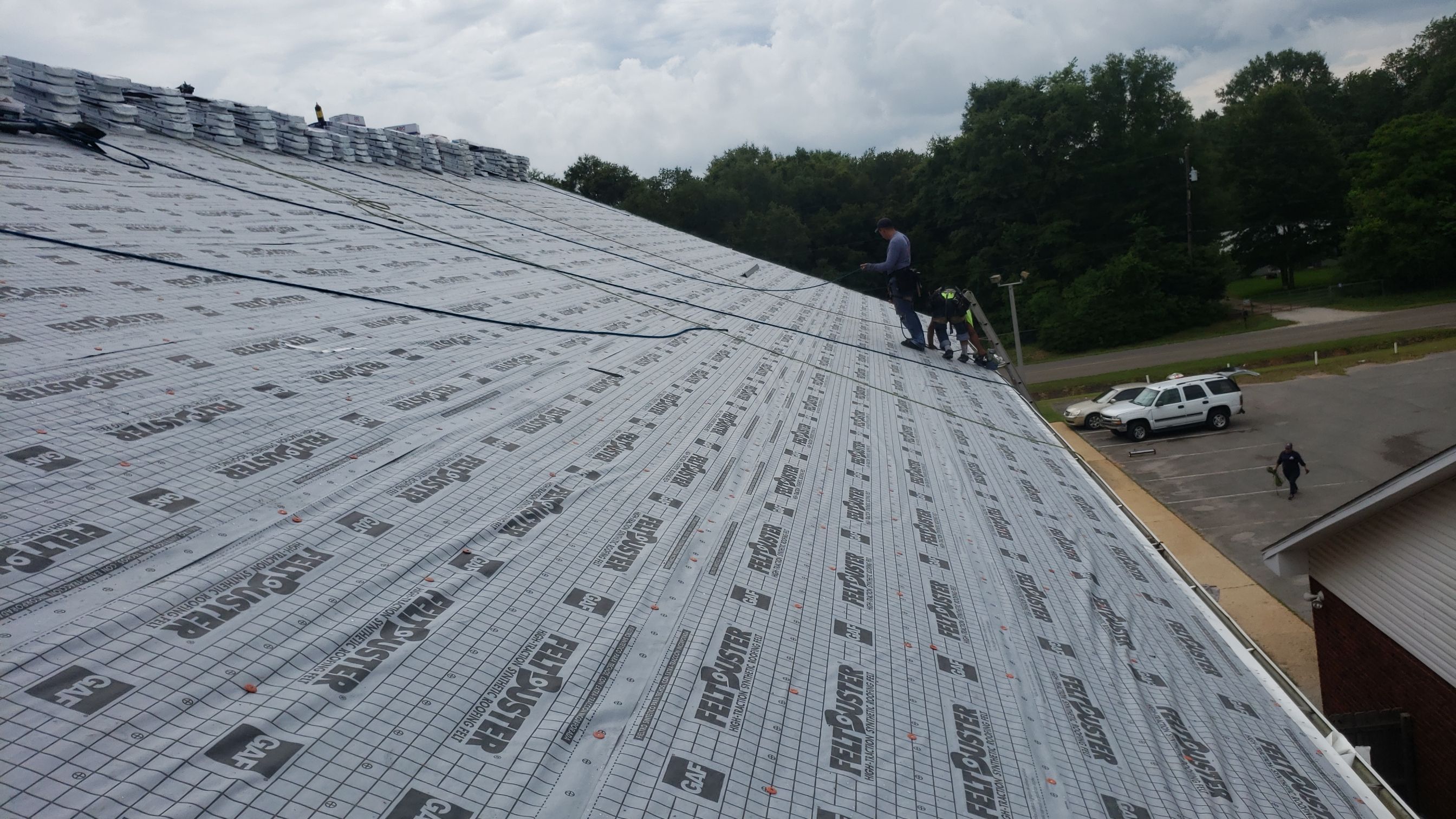 Residential Roofing Installation using Roof Replacement by American Roofing & Construction LLC