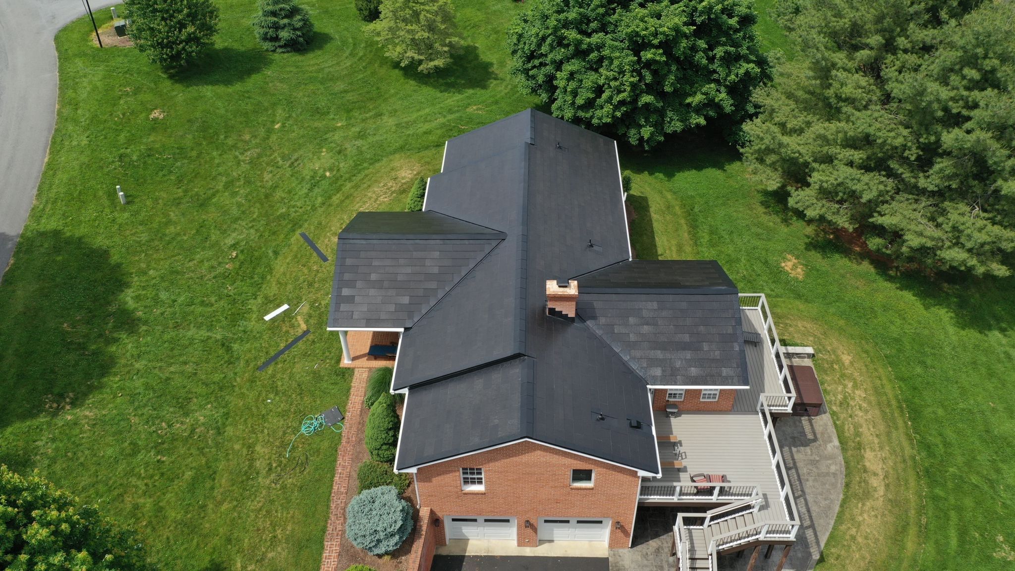 Tesla Solar Roof Installation by American Home Contractors