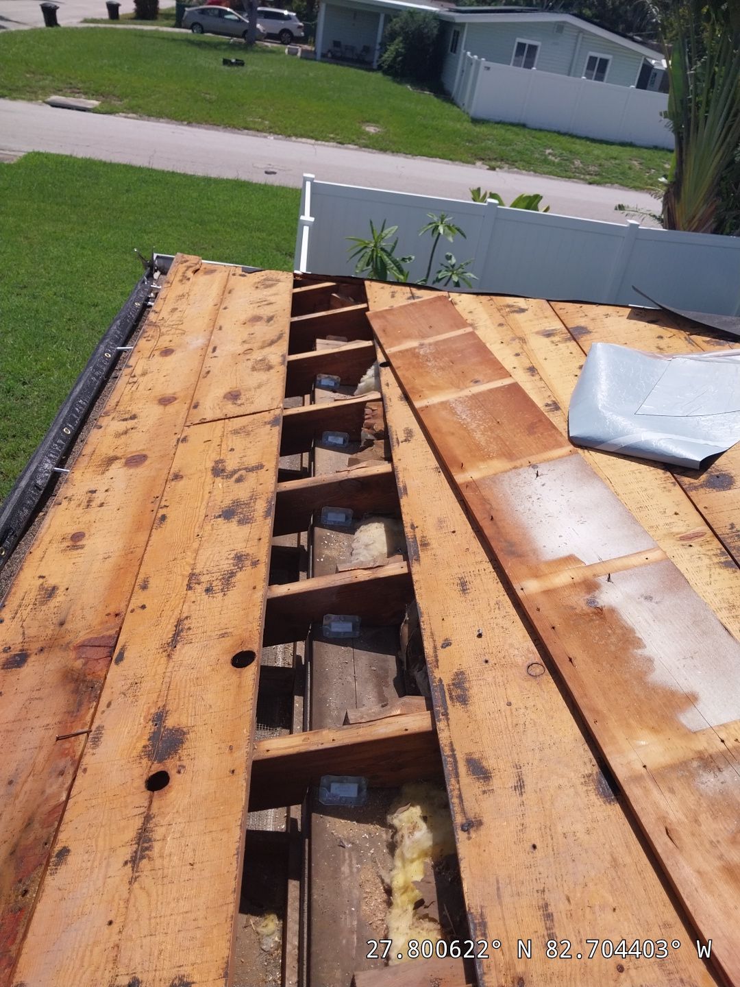 Project in St. Petersburg 33710 by Mitchell Roofing Company LLC 