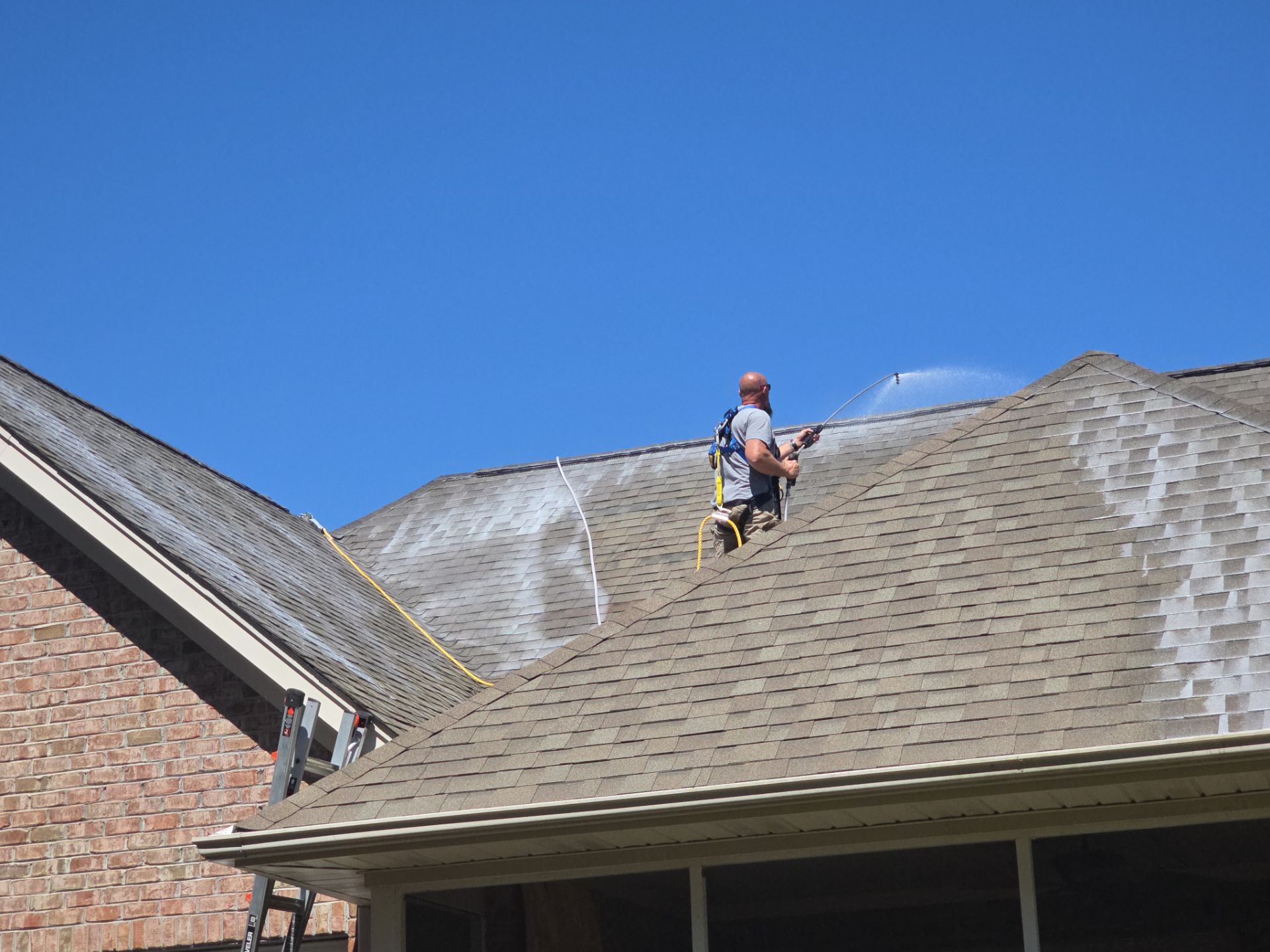 Roof Restoration using Roof Restor by RGR Construction and Roofing, LLC