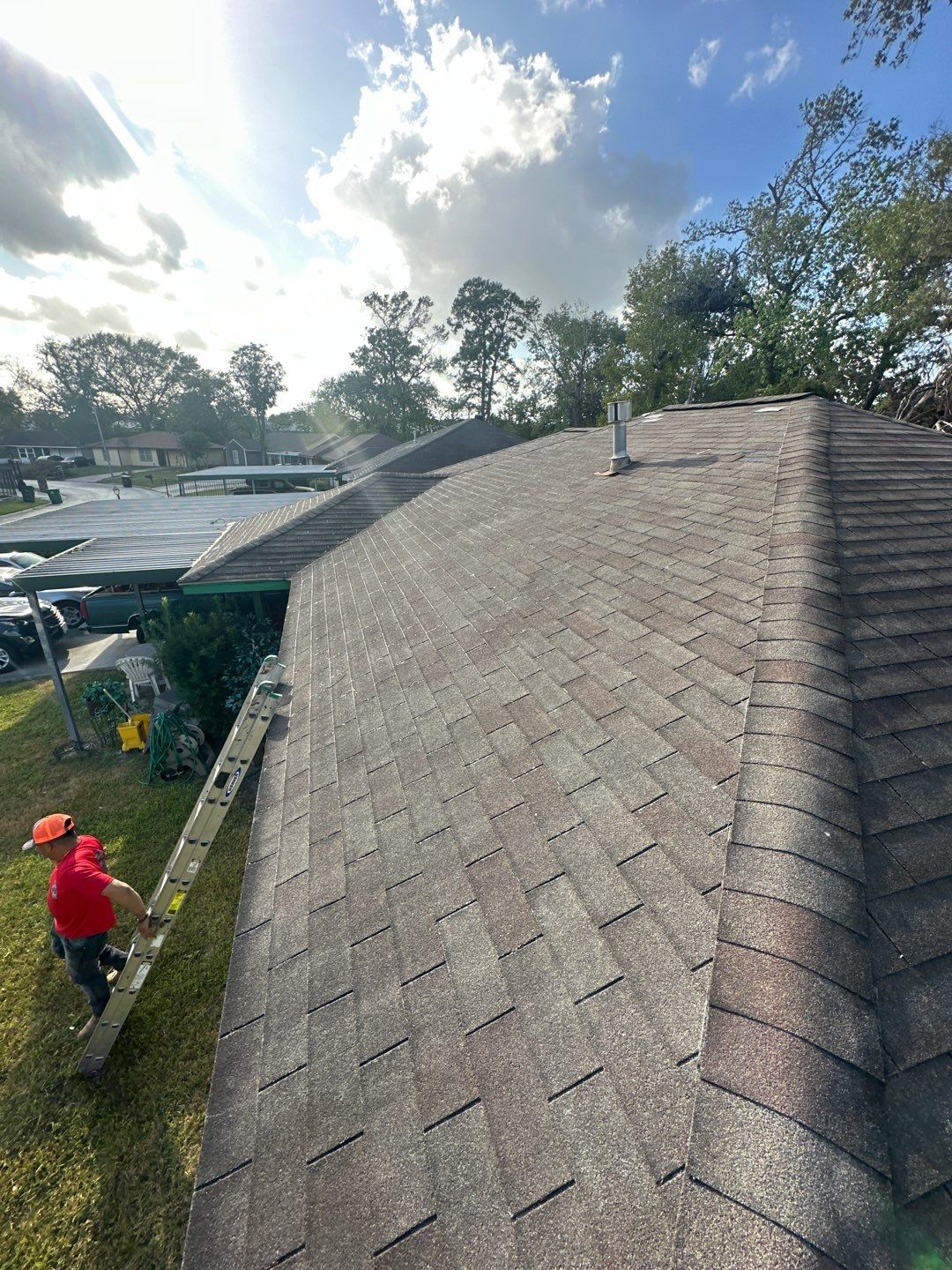 Residential Roofing Repair using Owen's Corning Duration (Lifetime) Shingles by Roof Repair Company