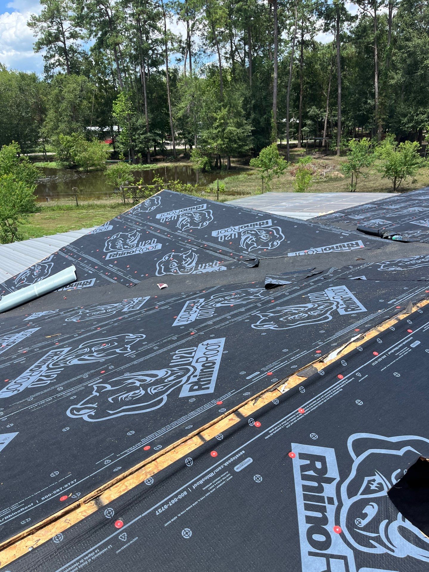 Residential Roofing Installation using Owen's Corning Duration (Lifetime) Shingles by Roof Repair Company