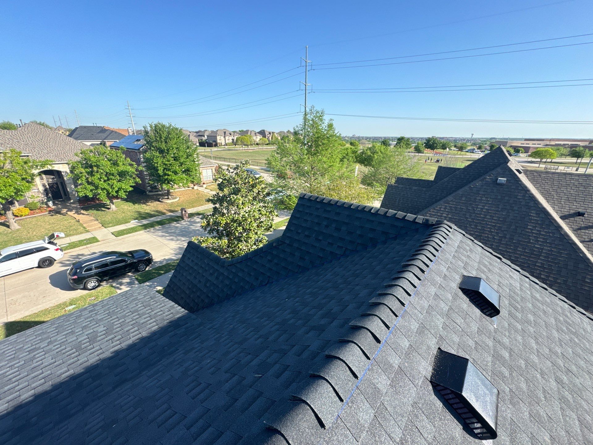 Project in Frisco by Zeus Exteriors