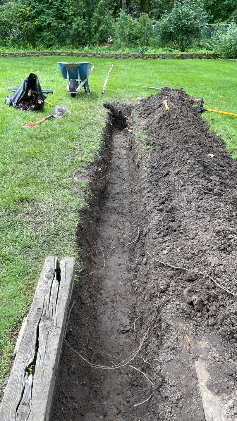 Richard’s Sump Pump Discharge Line Fix by Waterproofing Northeast