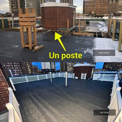 Deck Installation using Trex