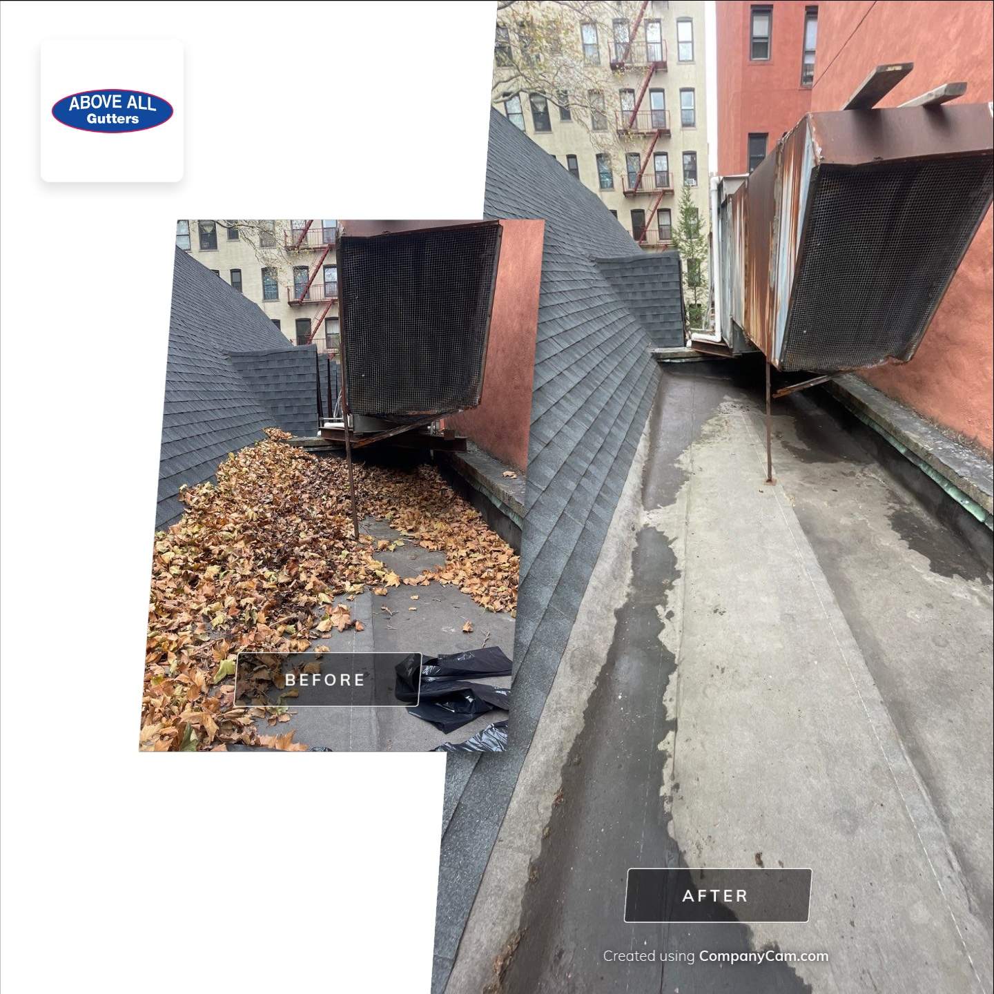 All Saints Episcopal Church, Astoria Queens New York by Above All Gutters 