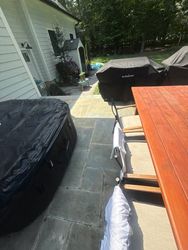 Gutter Cleaning in Old Tappan, NJ — Gallo Bros job photo