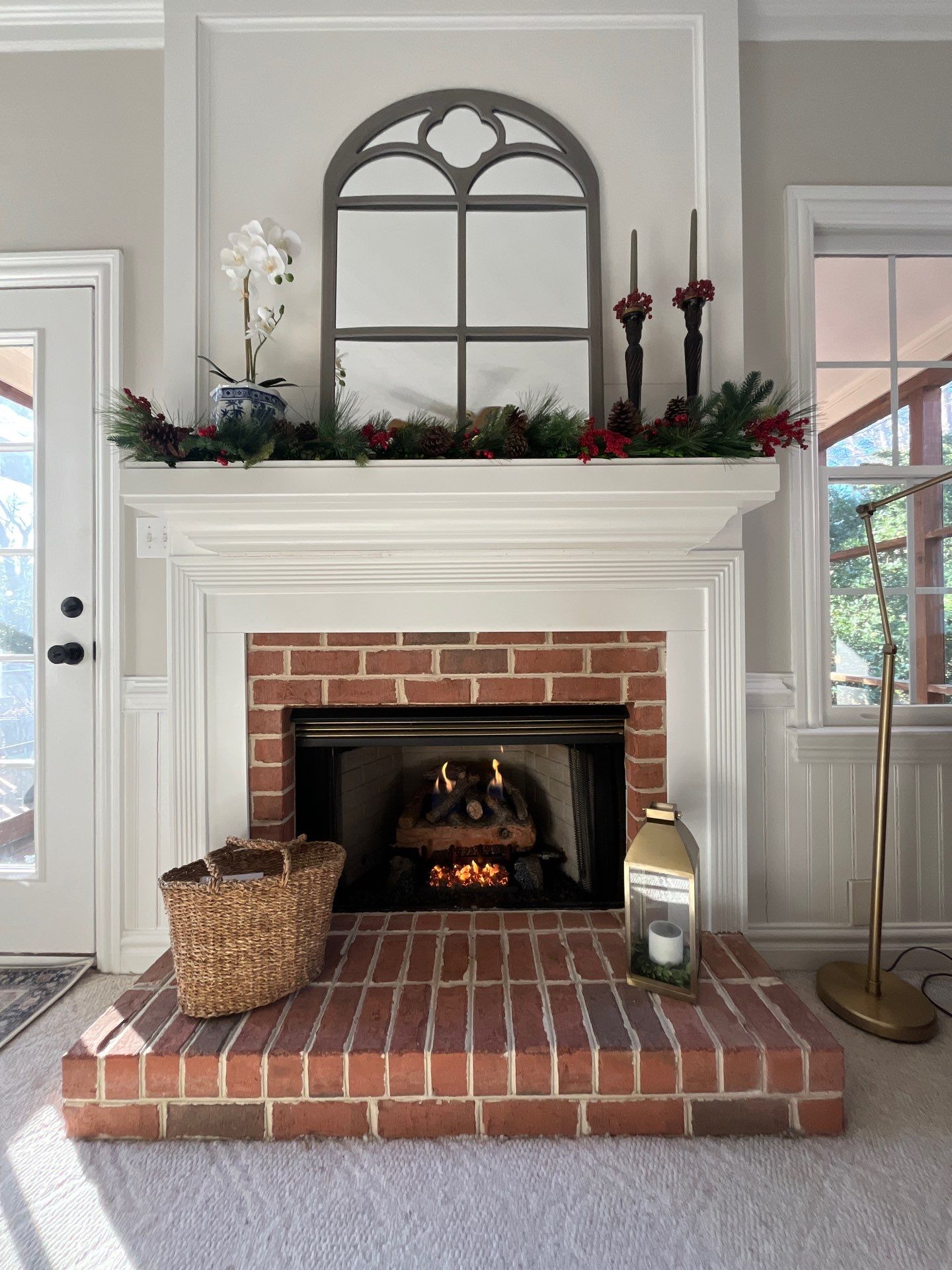 Remote Control Gas Logs Upgrade  by Premier Chimney and Roofing