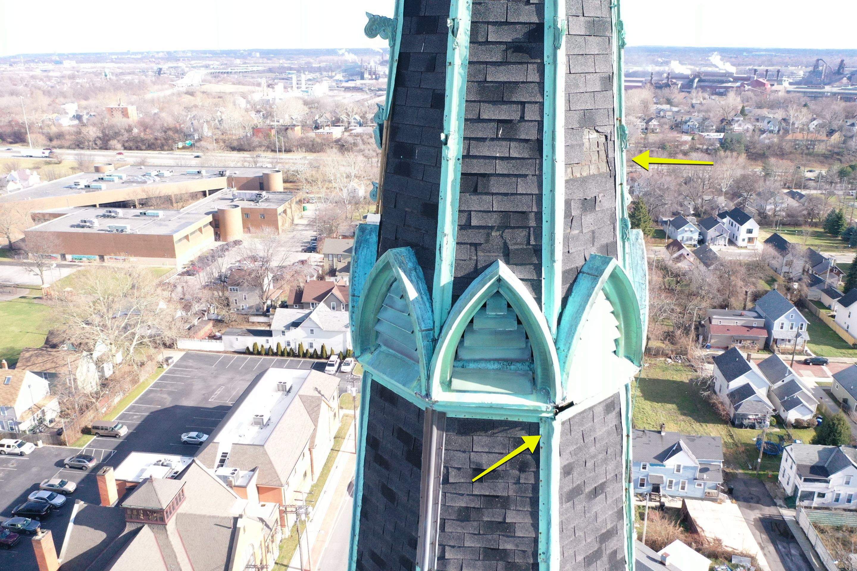 Drone Inspection by Absolute Roofing and Construction
