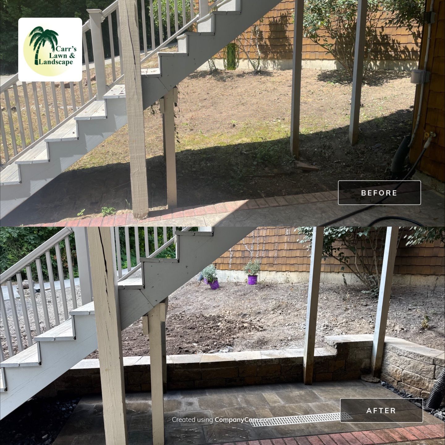 Project in Fort Wayne by Carrs lawn and landscape