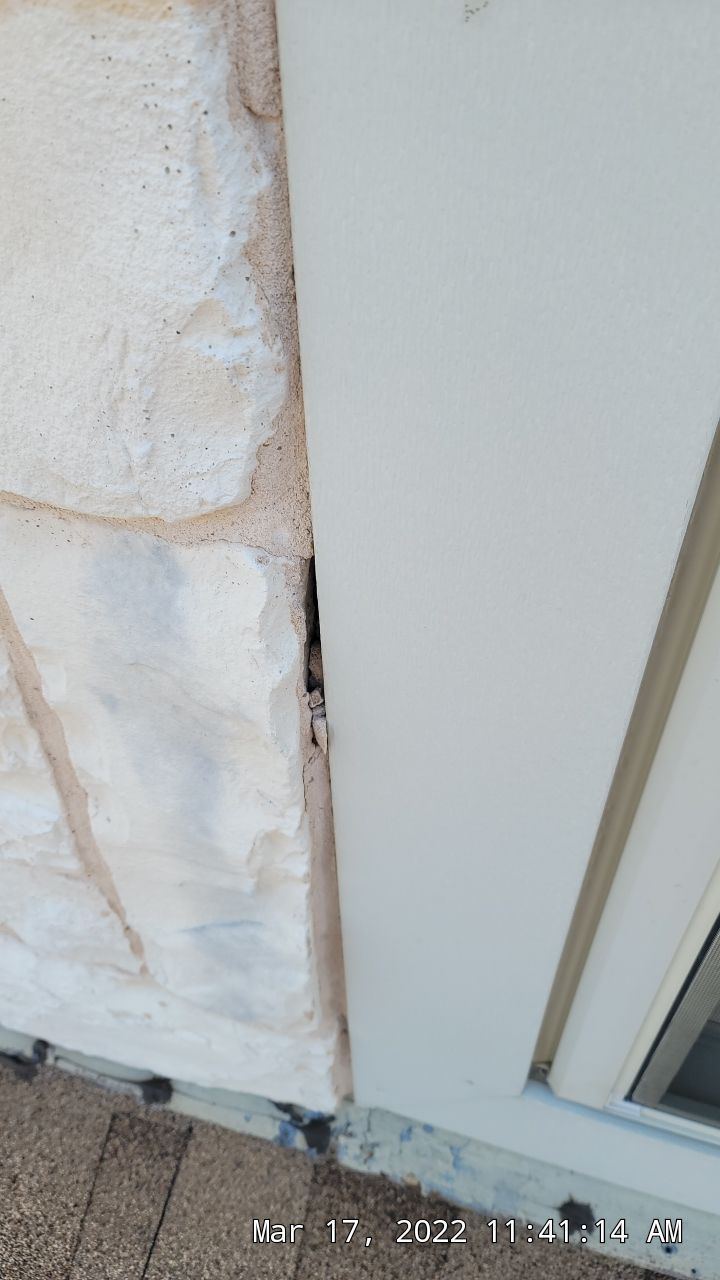 Leak Repair over Master Bedroom and Bathroom by Tex-Line Roofing