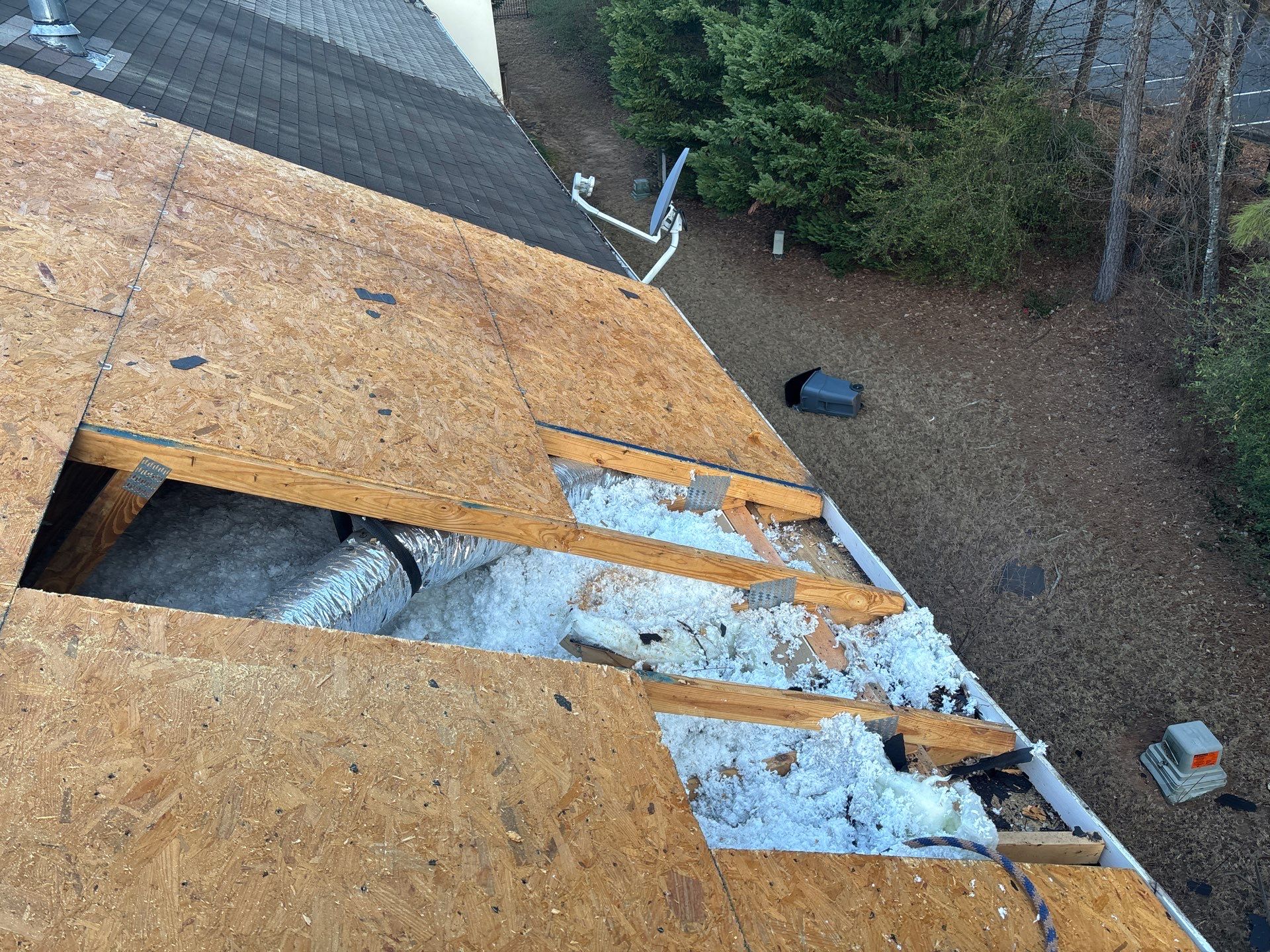 Roof replacement by Deerfield Roofing LLC