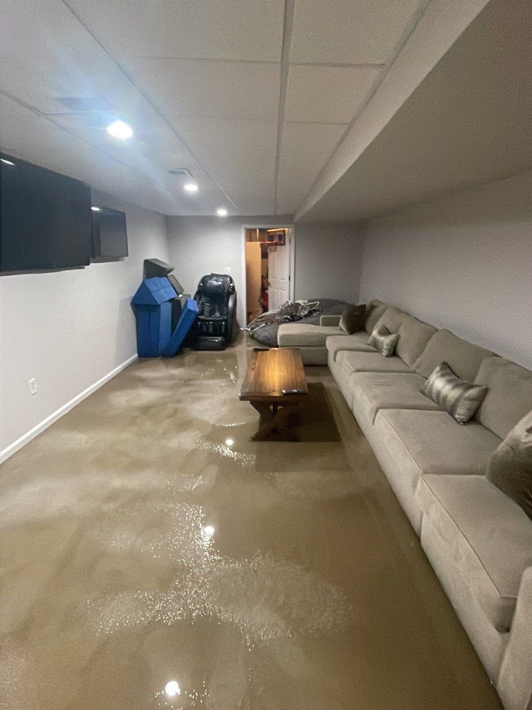 Project in Troy by EzDry Water Mitigation & Property Restoration