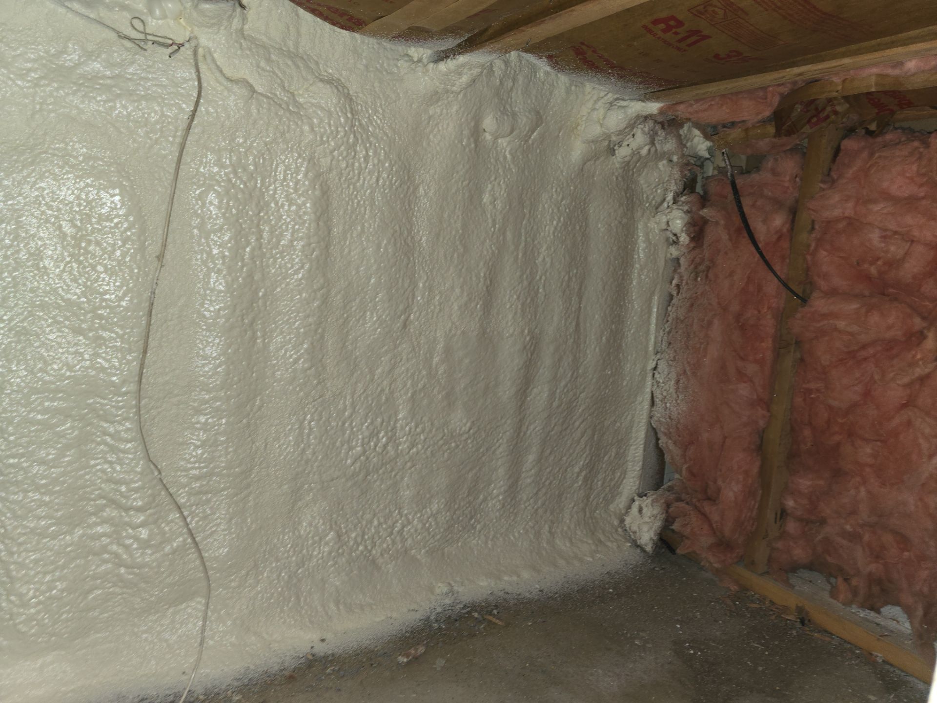 Attic Insulation using Green Fiber Sanctuary by NYS Foam & Energy