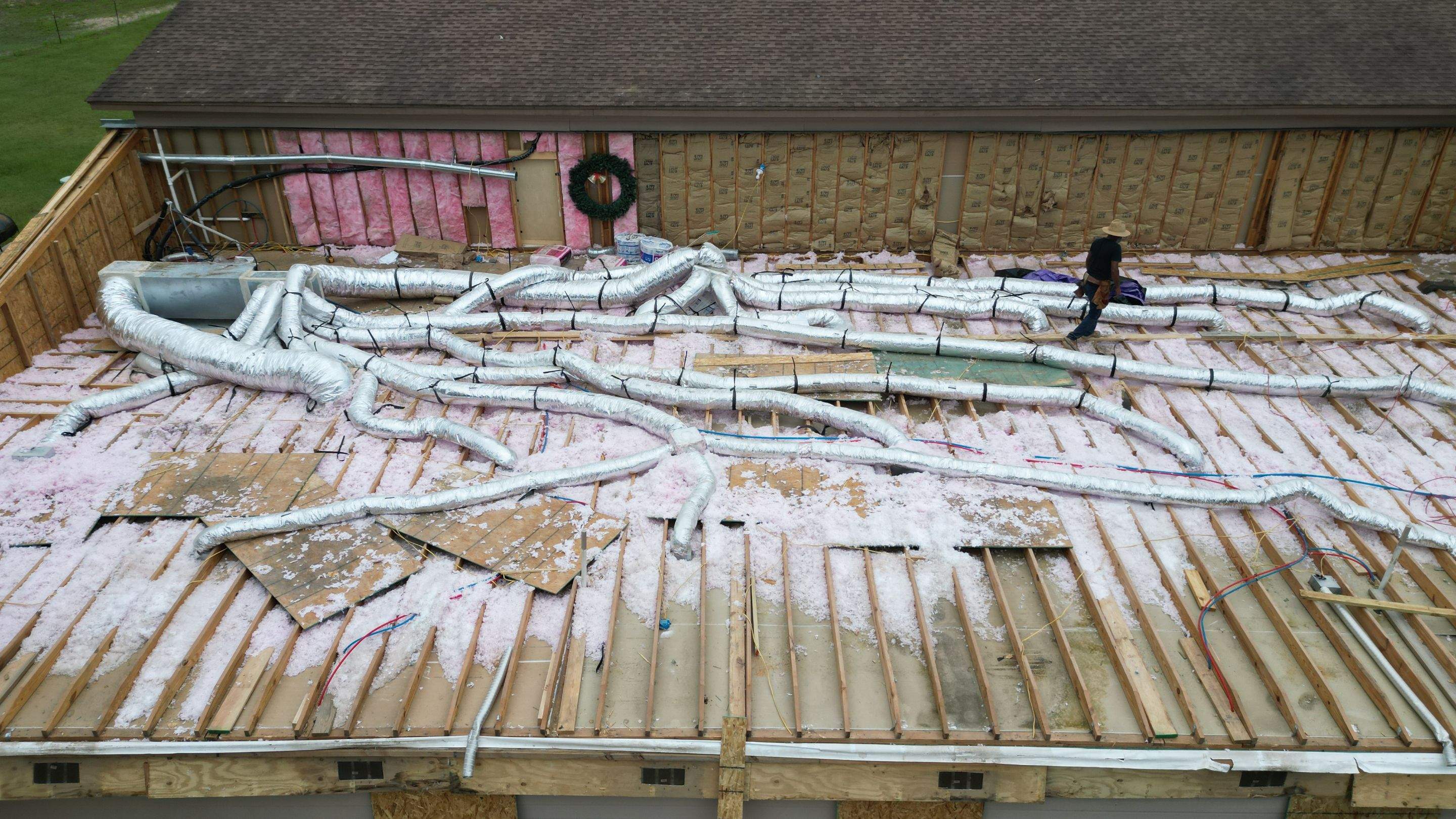 Repair Roof Damages & Interior Damages - Project in Coldspring Texas by Harden Enterprise Services LLC