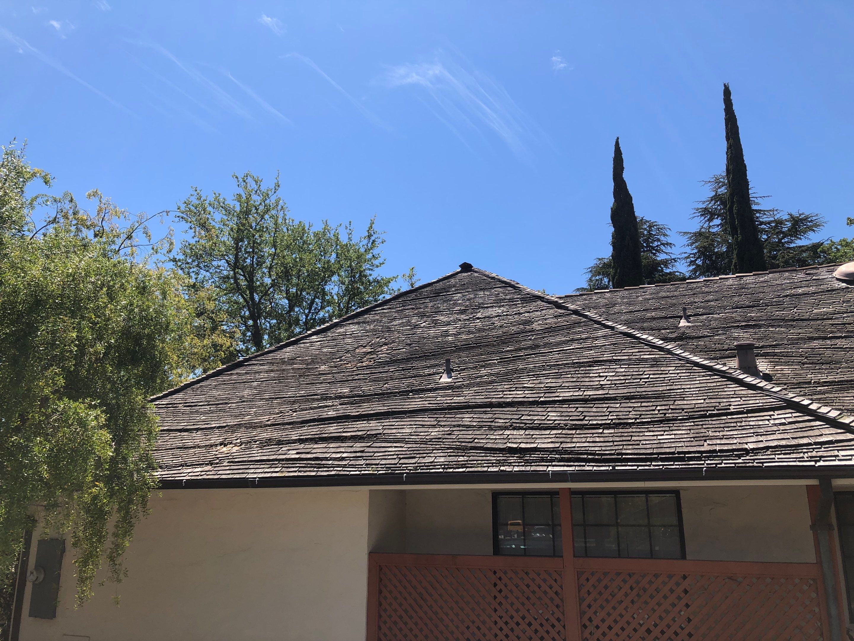Wood Shake Roof Repair and Shingle Replacement in Los Gatos