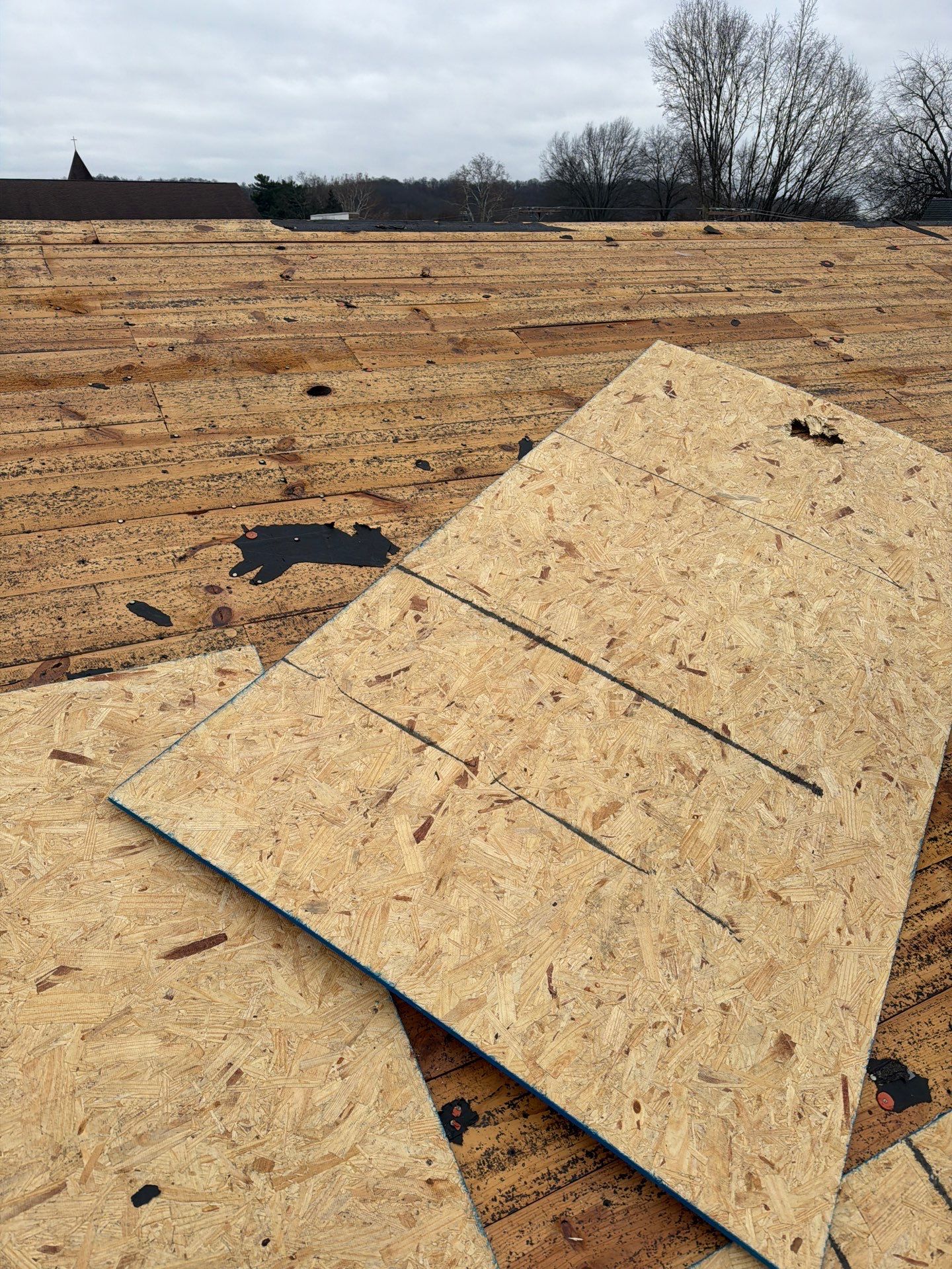 Residential Roofing Installation using GAF Timberline HDZ Mission Brown by Rainstoppers Roofing