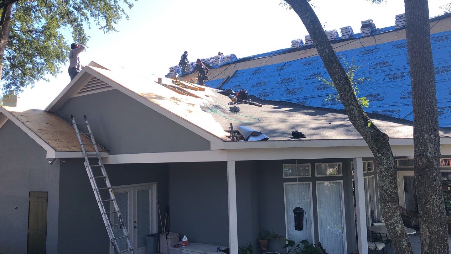 Residential Roofing Installation using Roof Replacement by American Roofing & Construction LLC