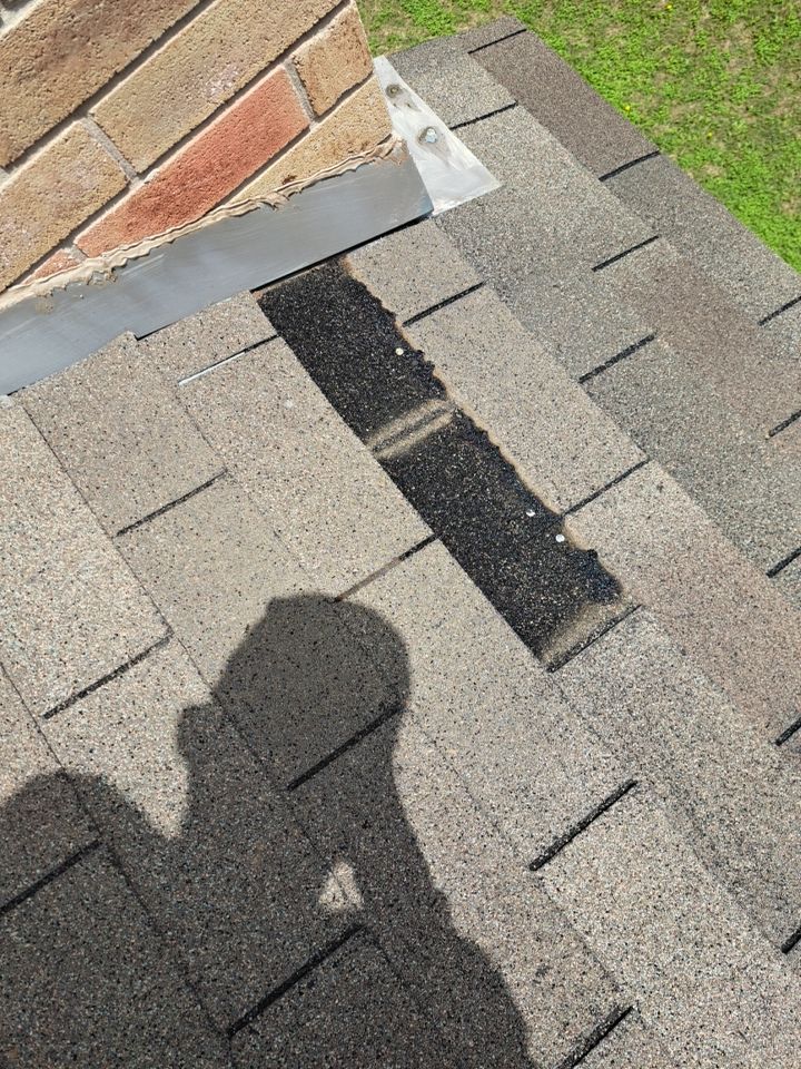 Asphalt Shingle Roof Repair and Flashing Replacement in San Antonio by Heaven Sent Roofing, LLC 