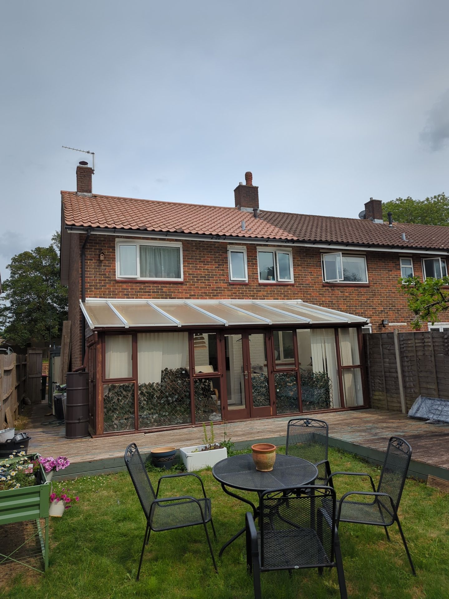 Roof Cleaning and Biocide Treatment using Honda 15lpm Low Pressure Washing Machine by Ges Exterior Cleaning ltd