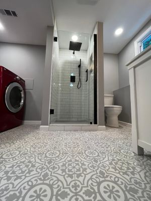 Bathroom Remodel using Tile