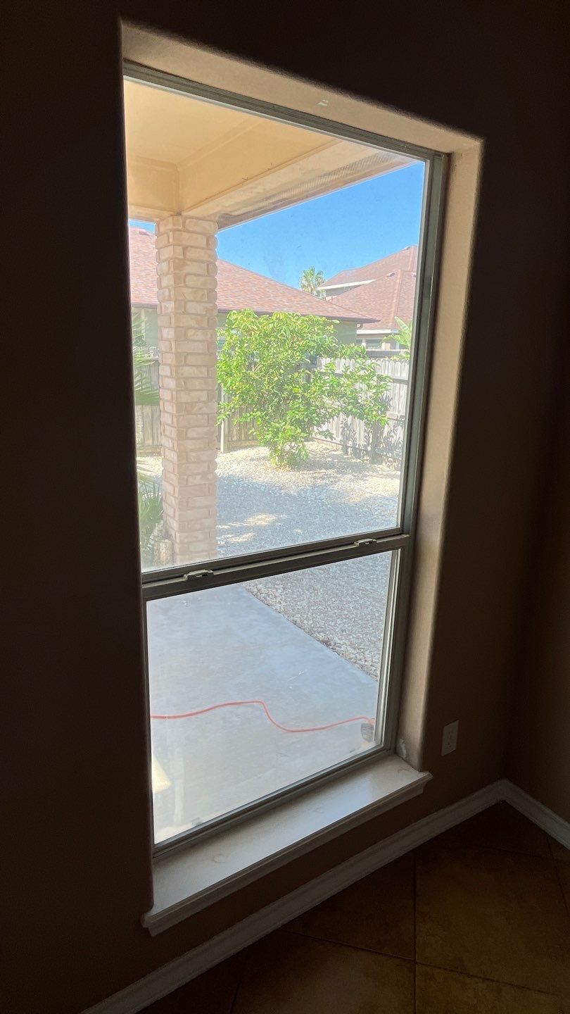 Curved Trim Windows by Bayfront Roofing and Construction