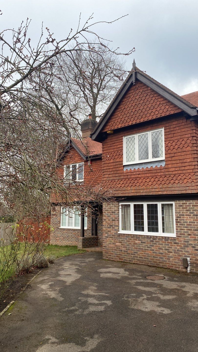 Roof Clean using Honda 15lpm Low Pressure Washing Machine by Ges Exterior Cleaning ltd