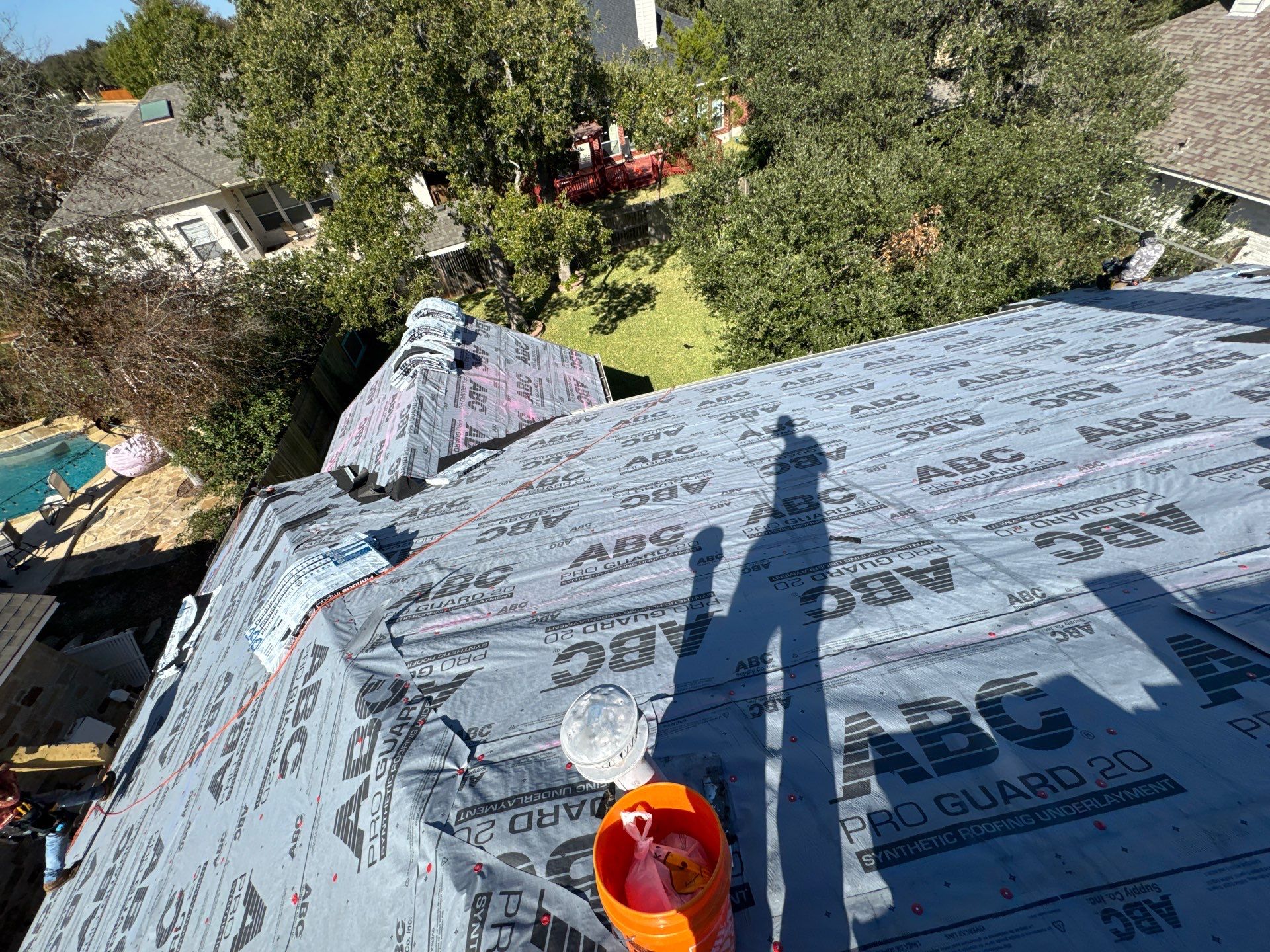Residential Roof Replacement using ATLAS PINNACLE IR - WEATHEREDWOOD by Elite Roofing LLC