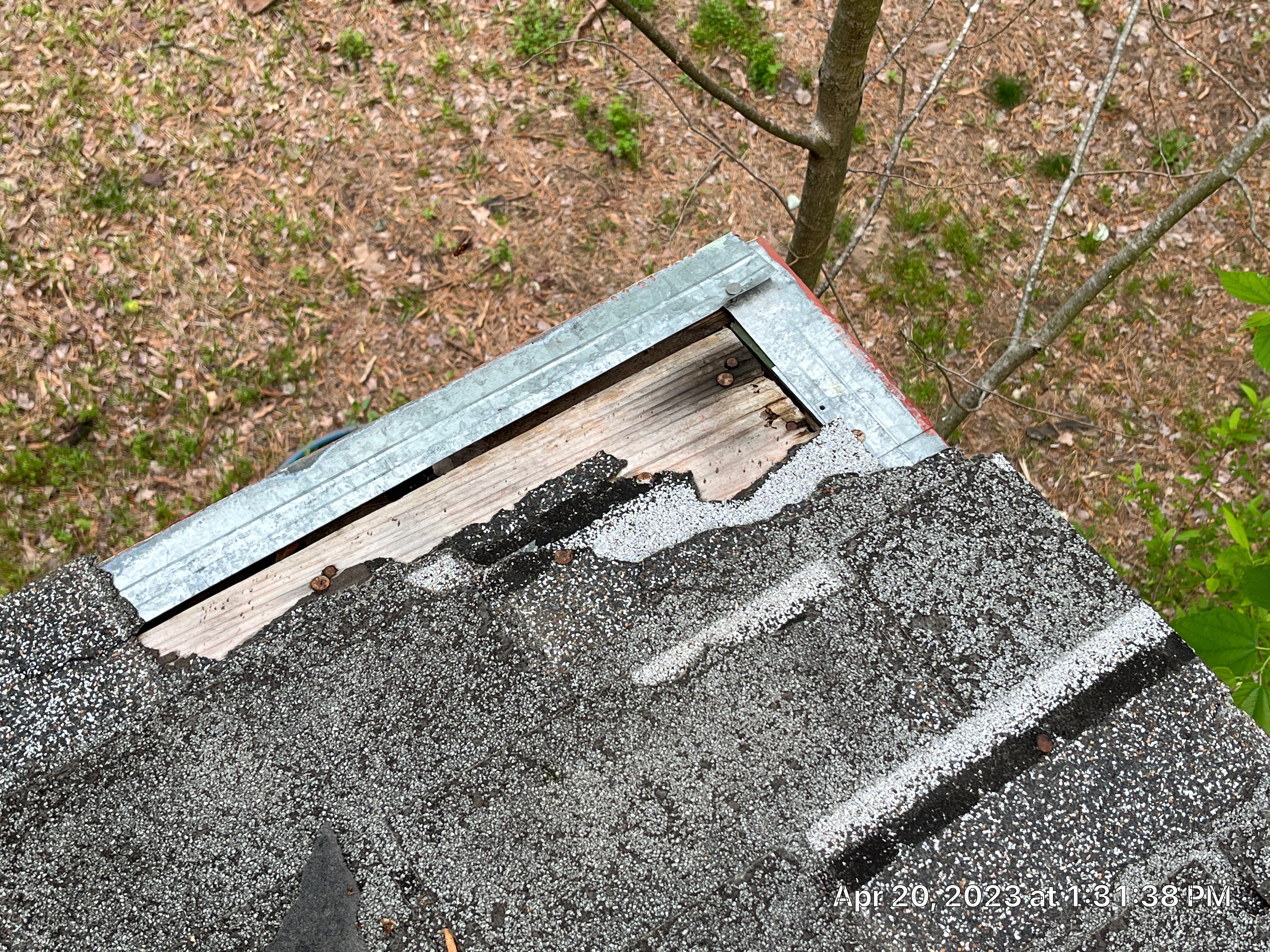 Residential Shingle Reroof using 29 gauge metal by Hostetler Roofing