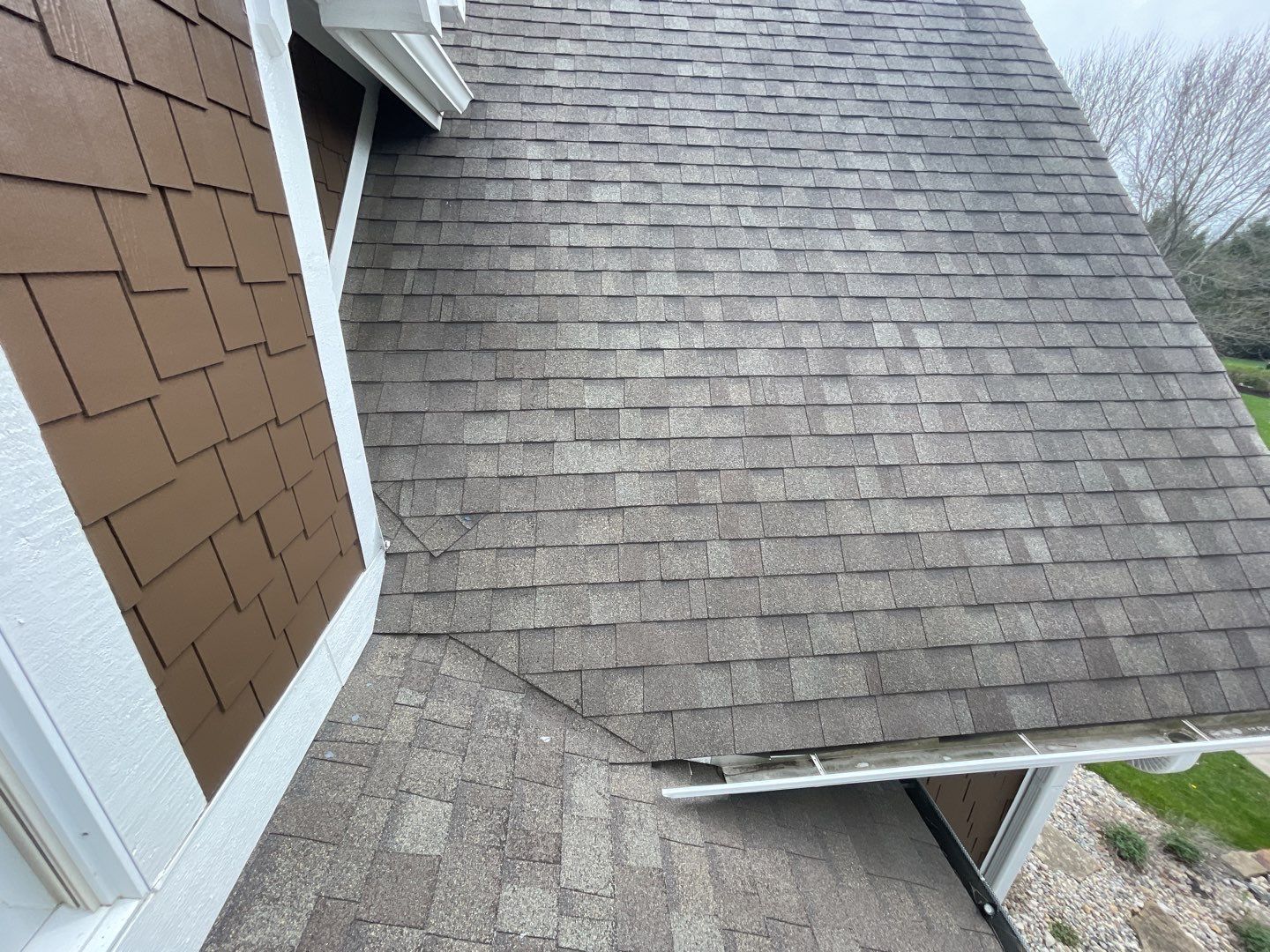 Roof Damage using Owens Corning Duration Storm by 317 Roofing & Restorations
