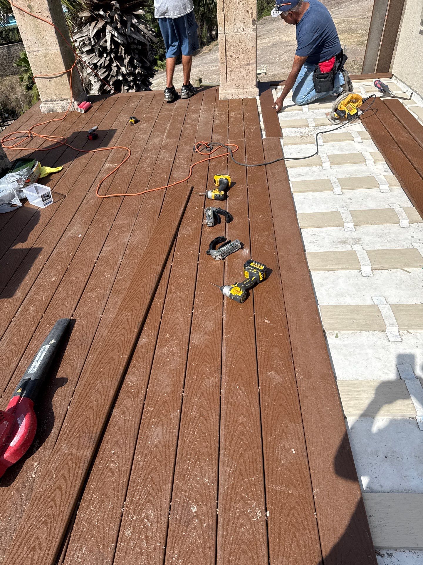 Walk Out Patio Cover by Bayfront Roofing and Construction
