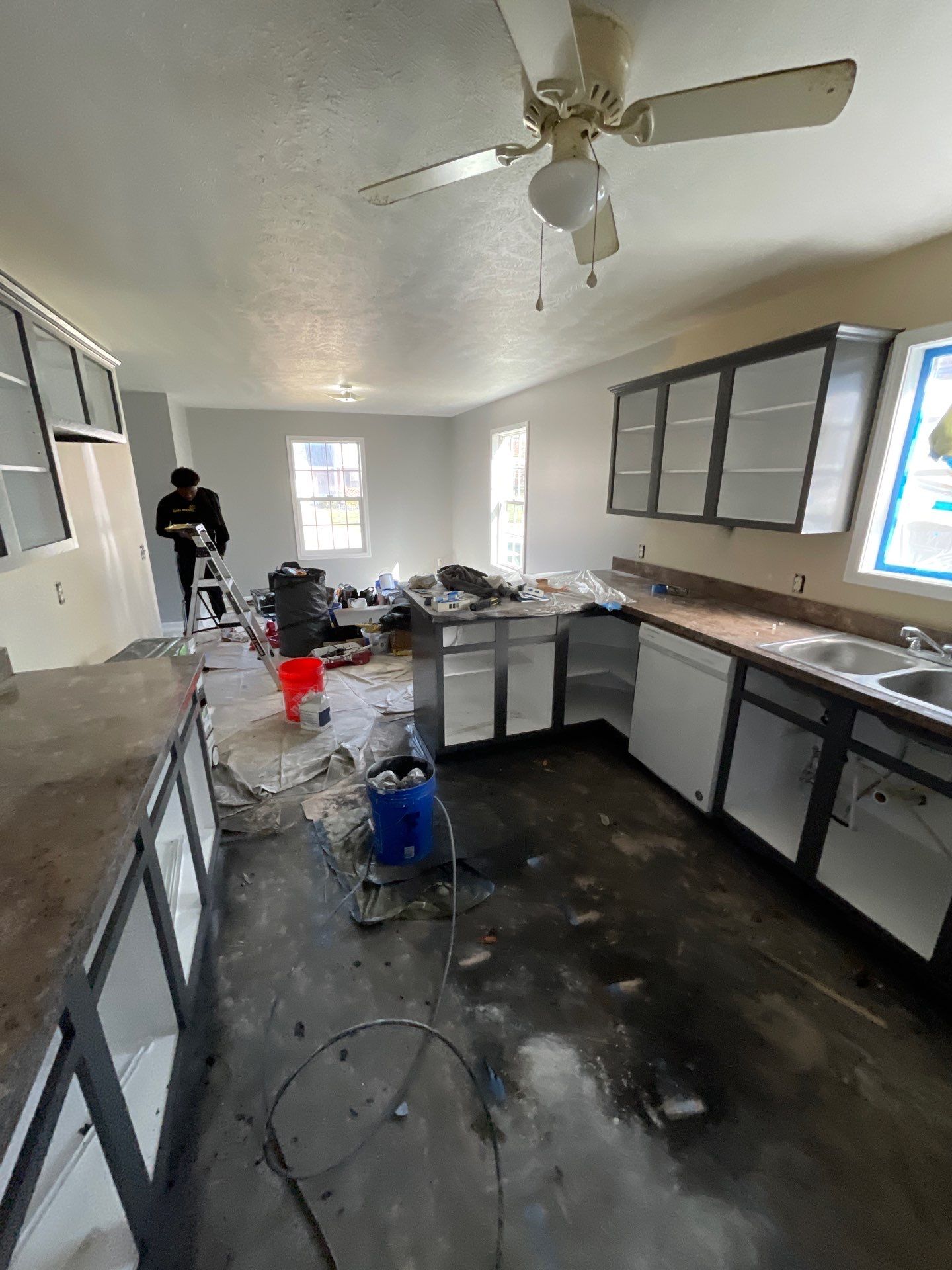 Interior Painting using Sherwin Williams Pro-Mar 200 by Callaway Contracting LLC