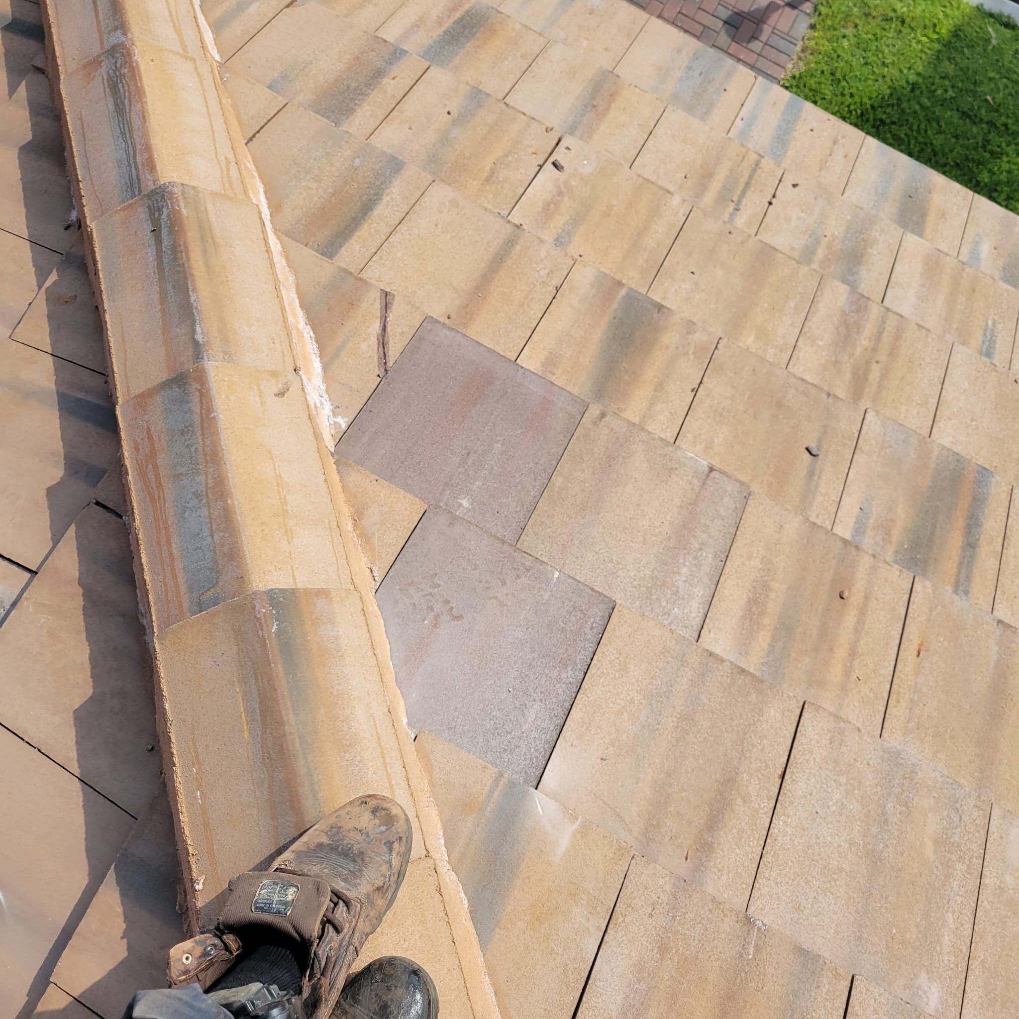 Residential Roofing Repair using Concrete Tile by Four Peaks Roofing