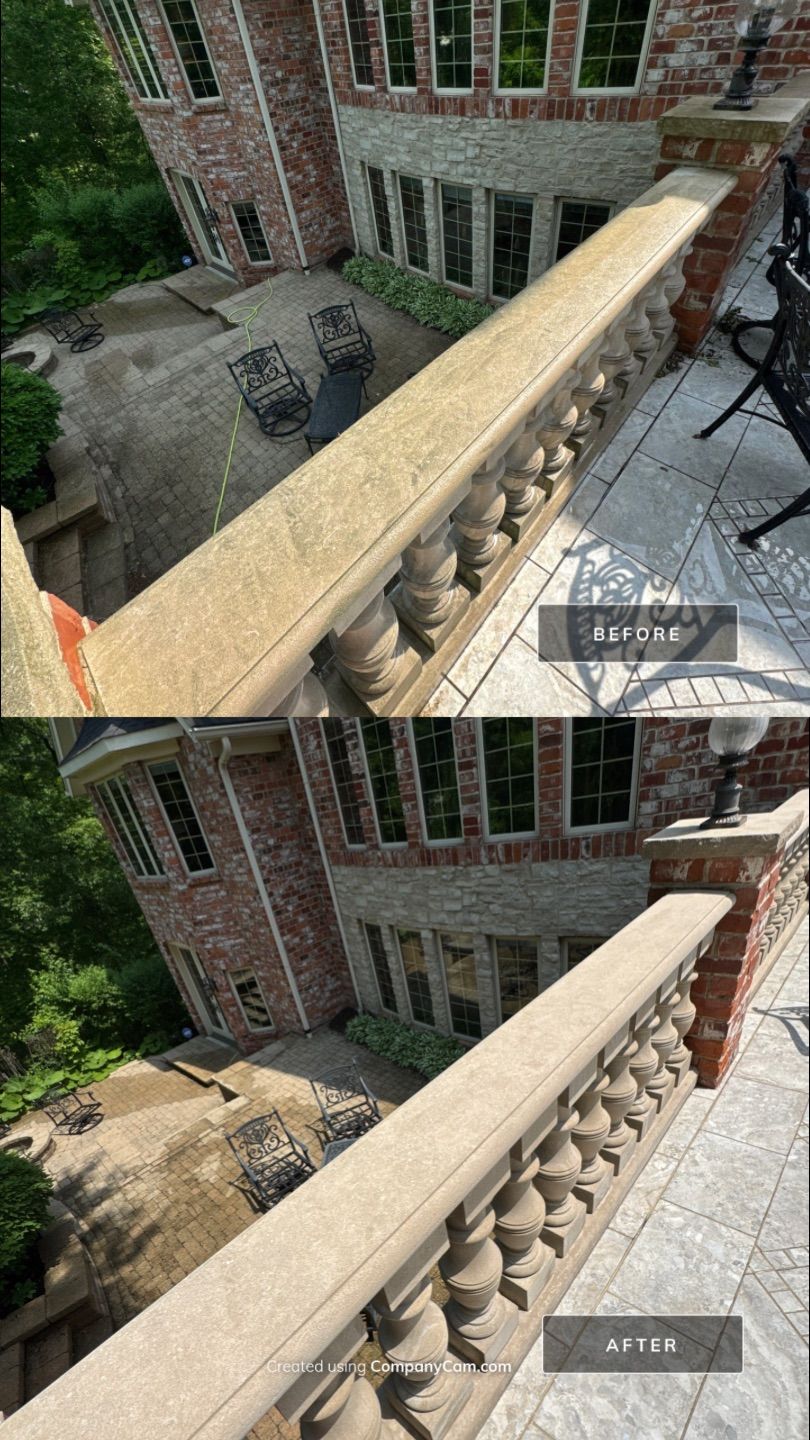 Project in Crystal Lake by Simmons Power & Soft Washing