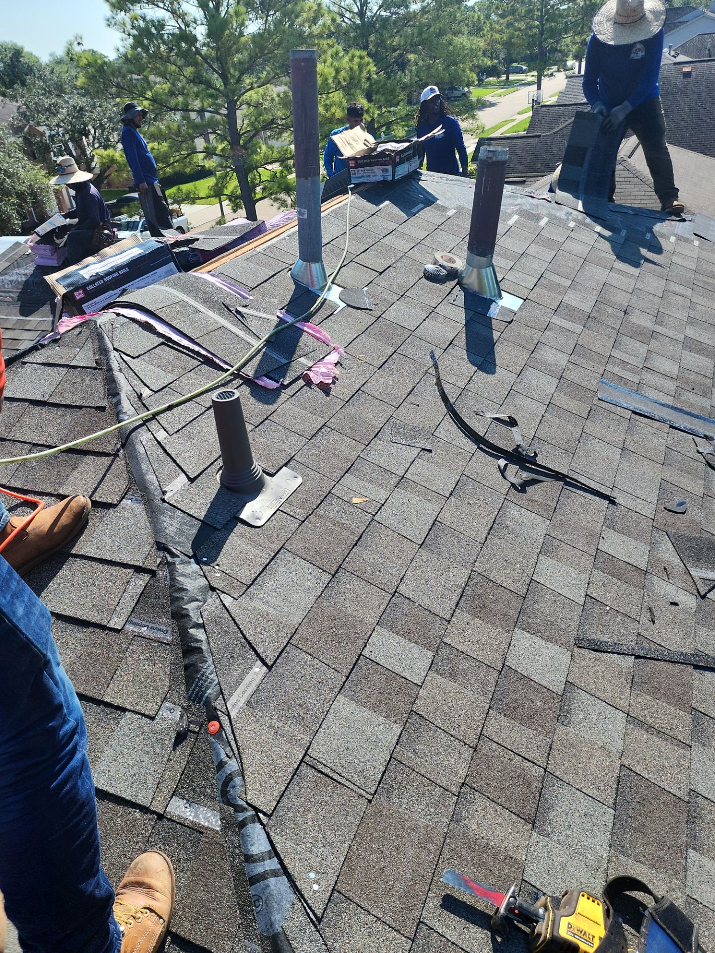 Residential Roofing Repair using Owen's Corning Duration (Lifetime) Shingles by Roof Repair Company