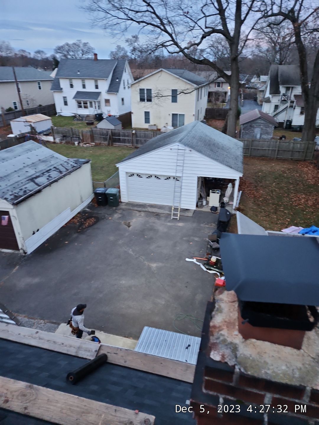 Residential Roofing Installation using Owens Corning TruDefinition by A Plus Exterior
