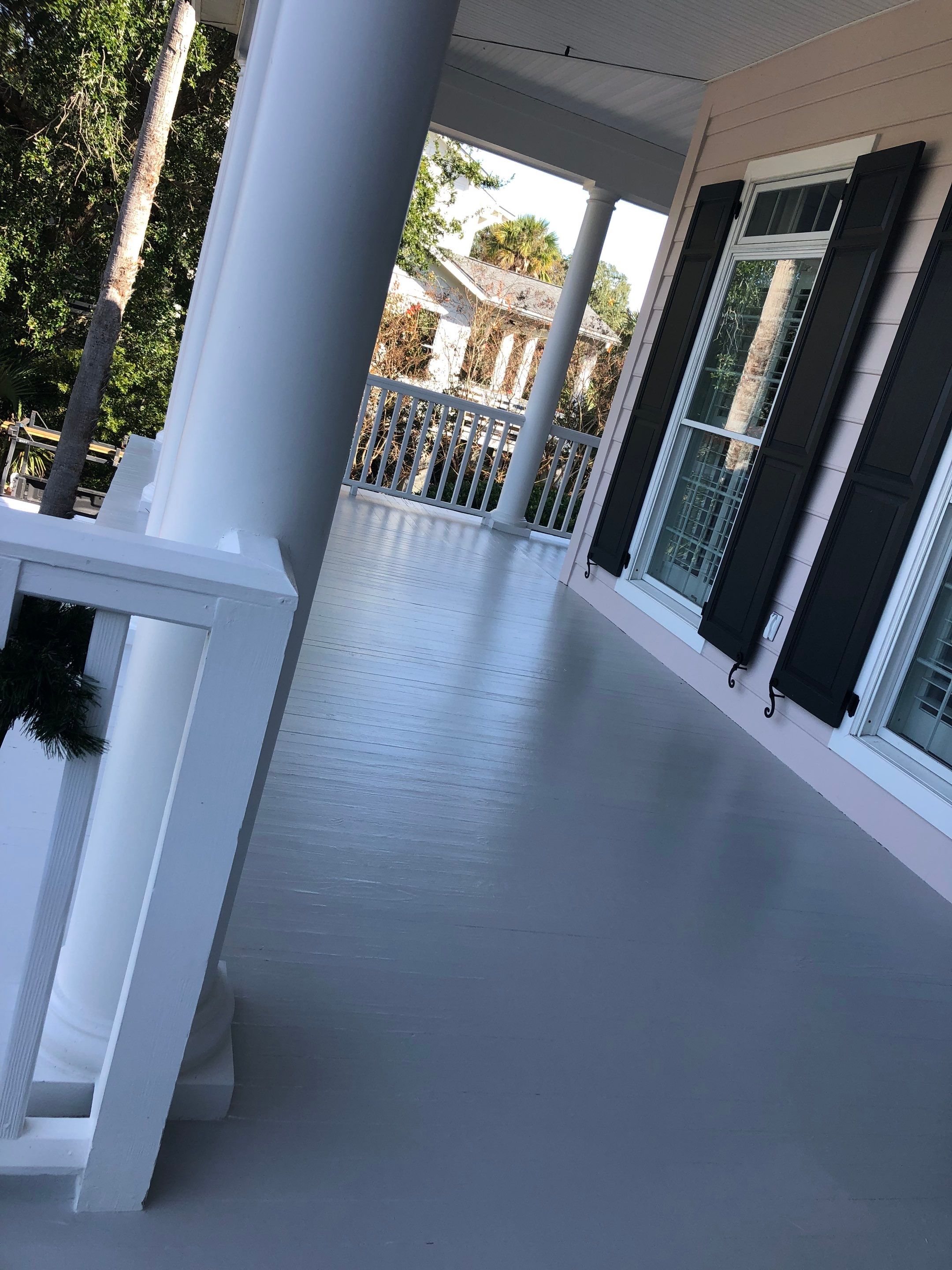 Painted Deck using AcryFin by DuraSeal