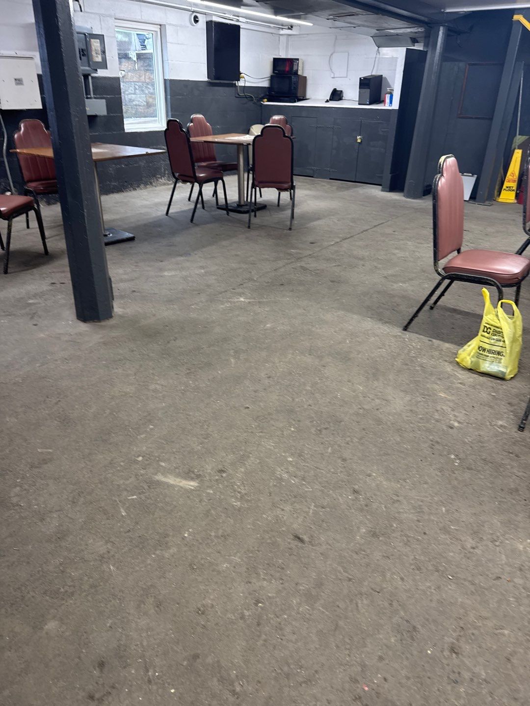 Industrial Grey Grit Project in Mars by Floors in a Day, Inc