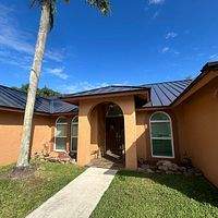 24ga 1.5" Mechanical Seam Dark Bronze  by Total Roofing System The Metal Roof Experts