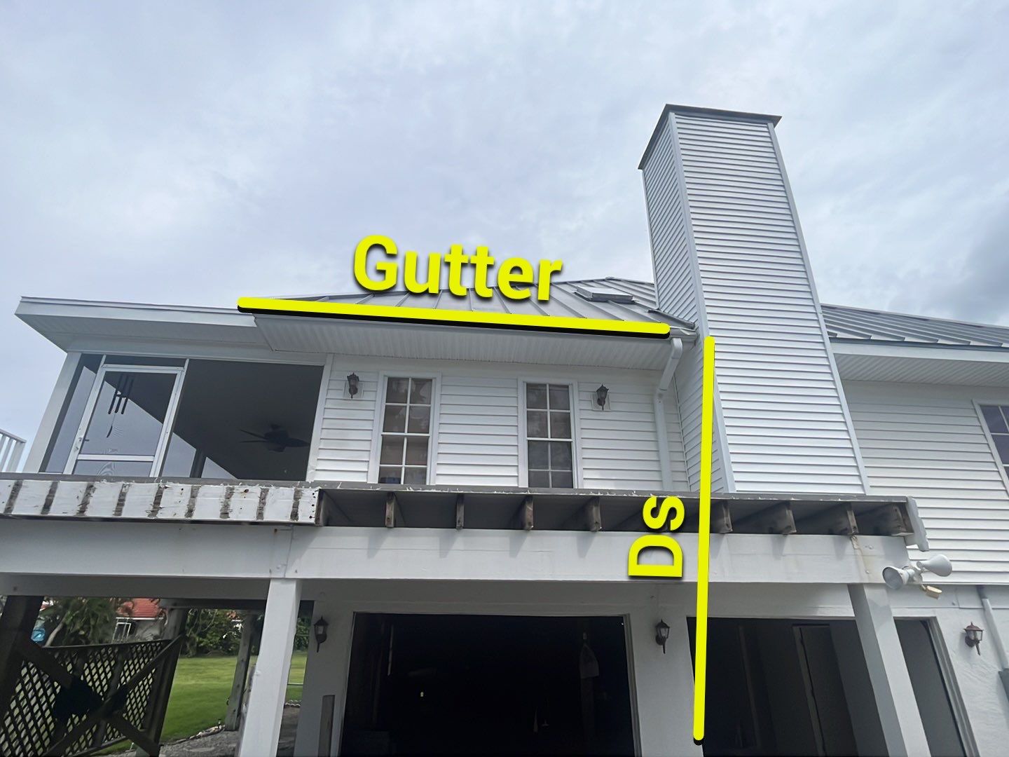 Soffit and Fascia Installation in Sanibel FL by Gutter Professors