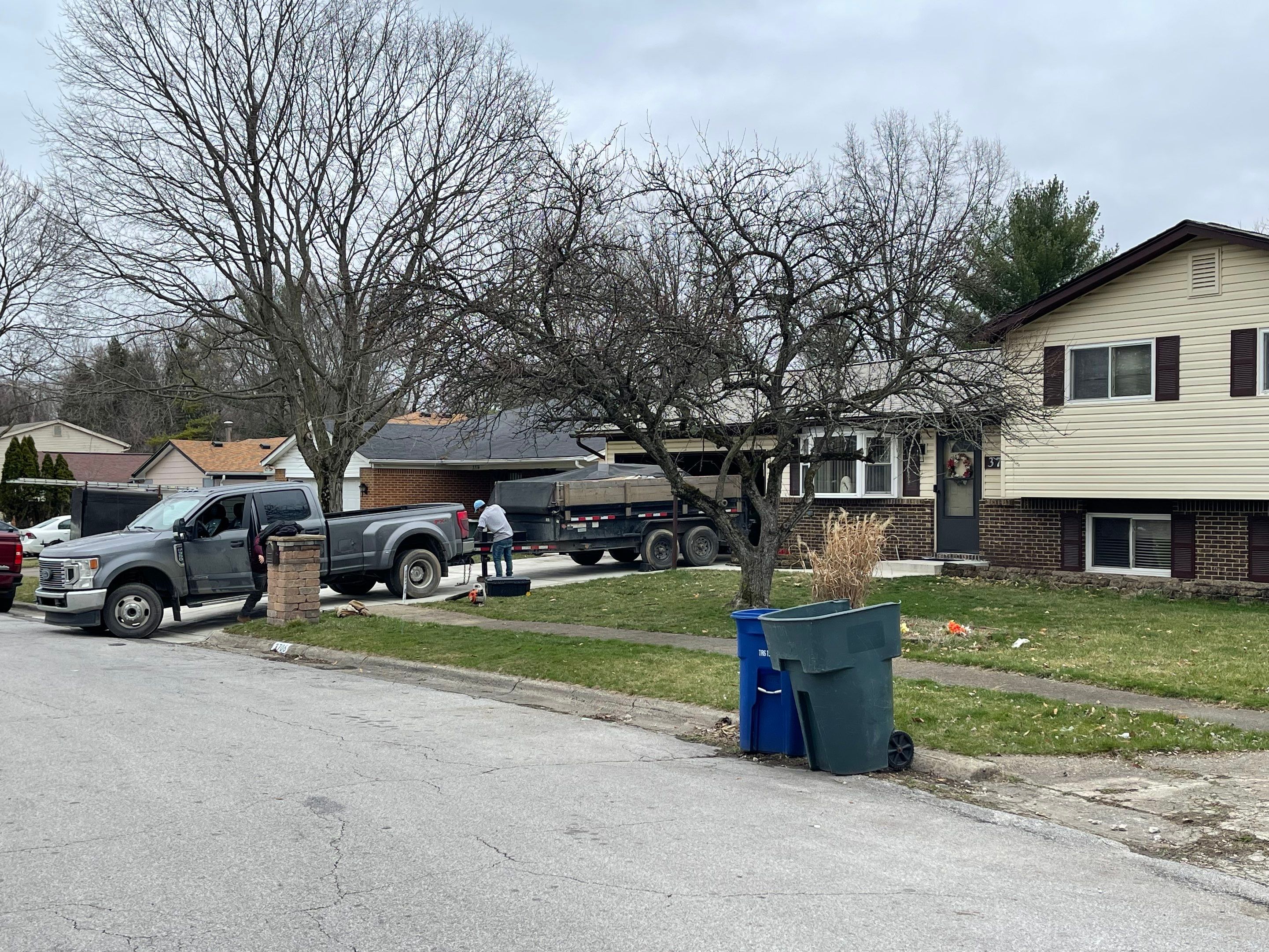 Residential Roofing Installation using IKO dimensional shingles by SOS Home Ohio 